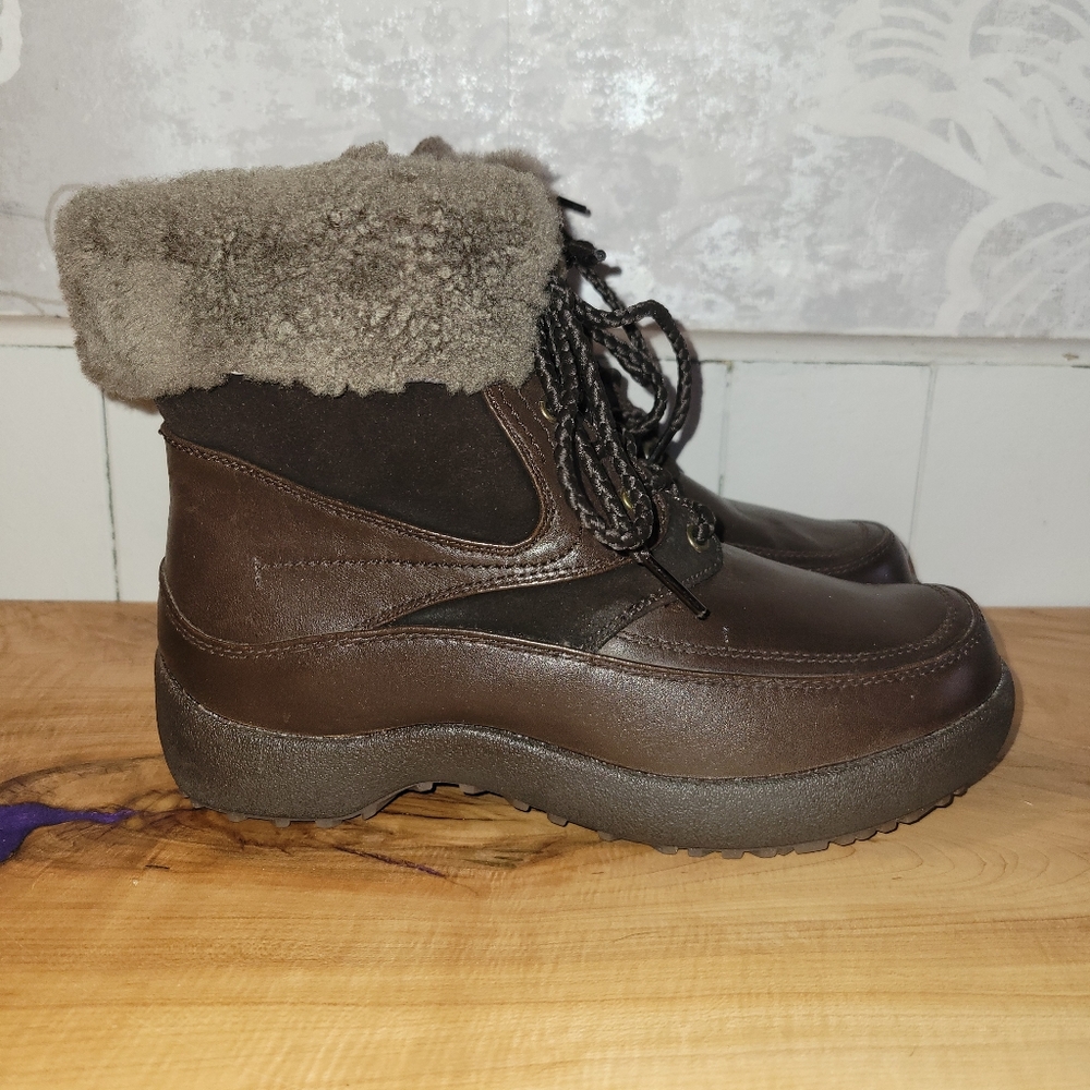 Blondo brown winter boots size 7 W